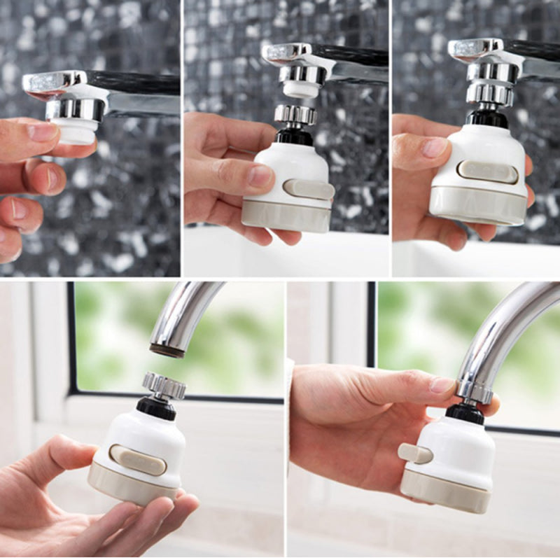 Cap de robinet pentru bateria chiuvetei, 3 moduri de pulverizare