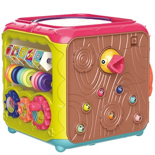 Cub activitati pentru copii, 6 in 1, multicolor