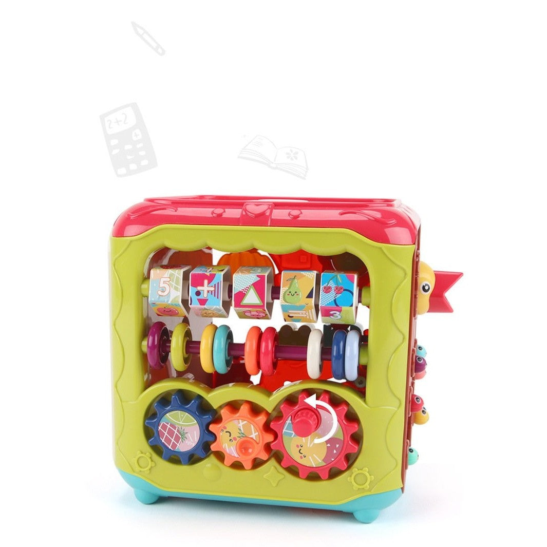 Cub activitati pentru copii, 6 in 1, multicolor