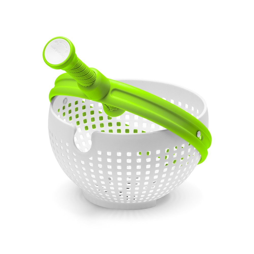 Strecuratoare multifunctionala rotativa, cu maner, verde