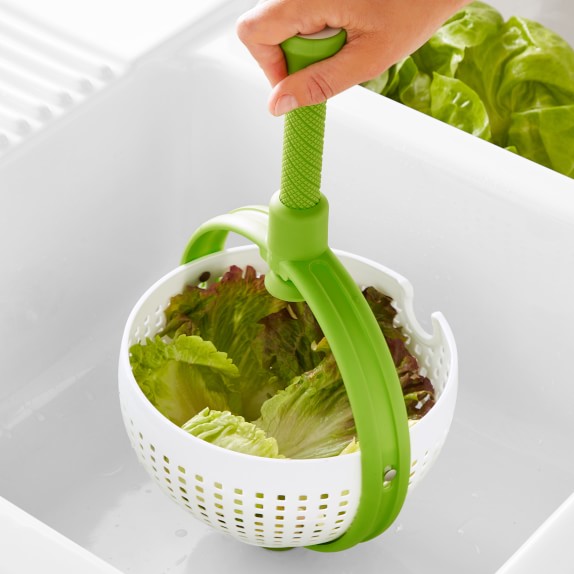Strecuratoare multifunctionala rotativa, cu maner, verde