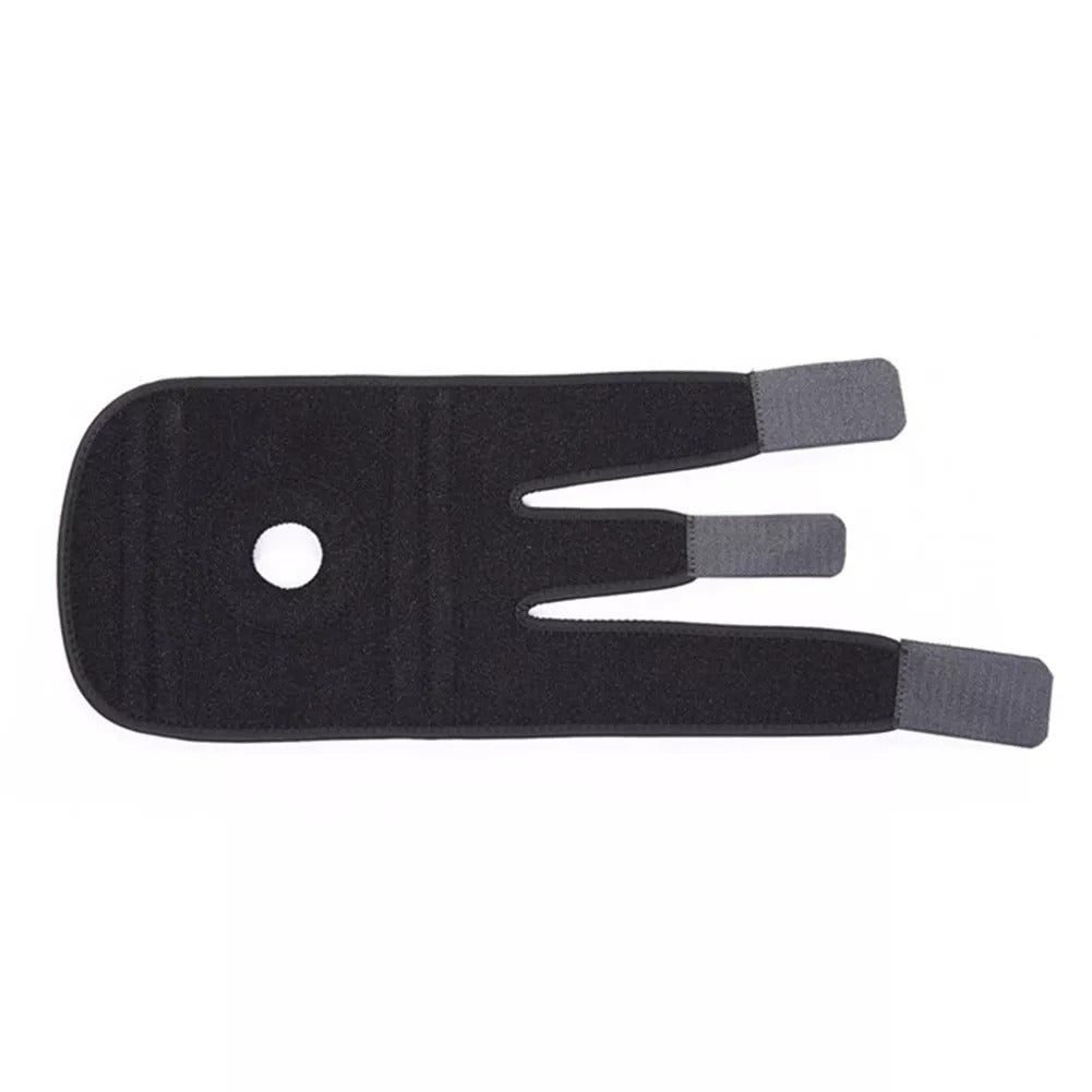 Orteza ajustabila cu rotula decupata, cu inel de gel, pentru sport si recuperare articulatii,postoperator unisize, 1 buc