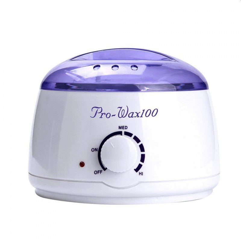 Incalzitor pentru ceara Pro Wax, alb/mov