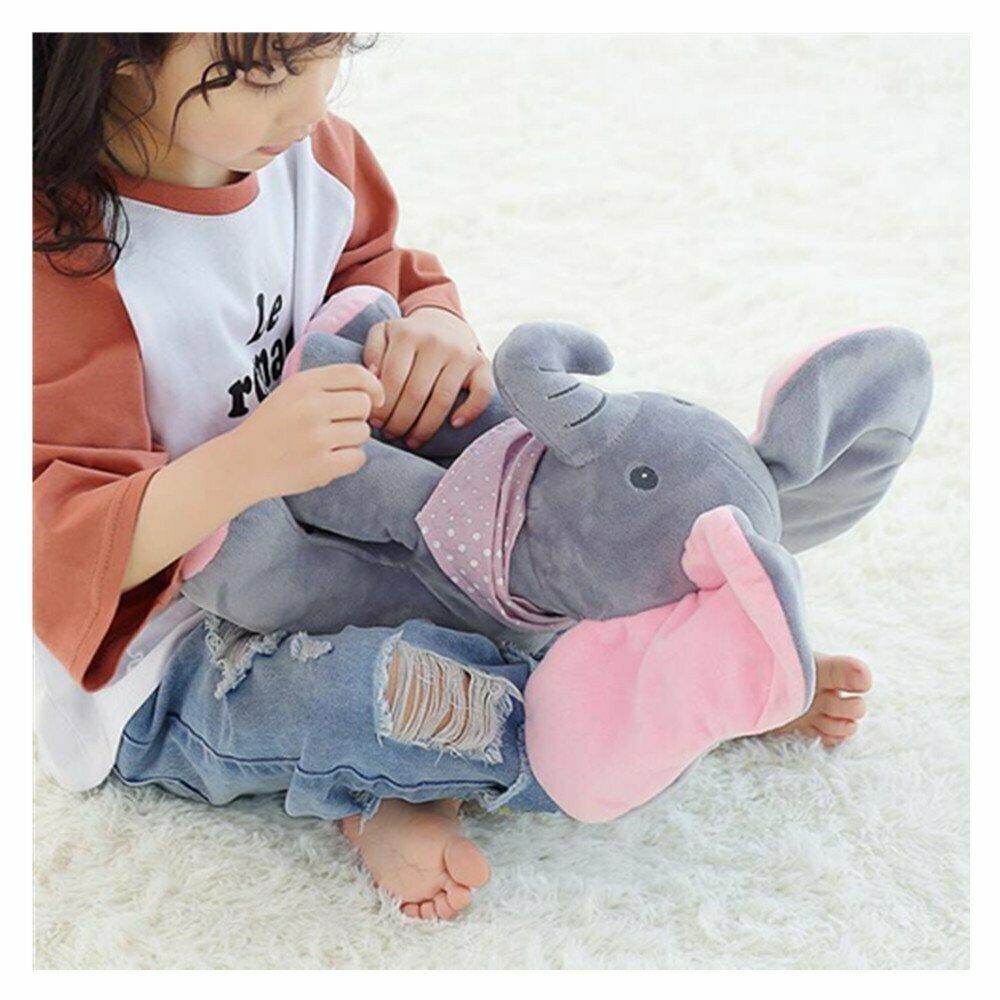 Jucarie Interactiva Elefantul Cucu-Bau, cantaret si jucaus