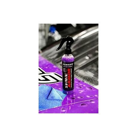 Kit ceara lichida Shine Armor Ceramic Wax, 100 ml + Laveta din microfibra