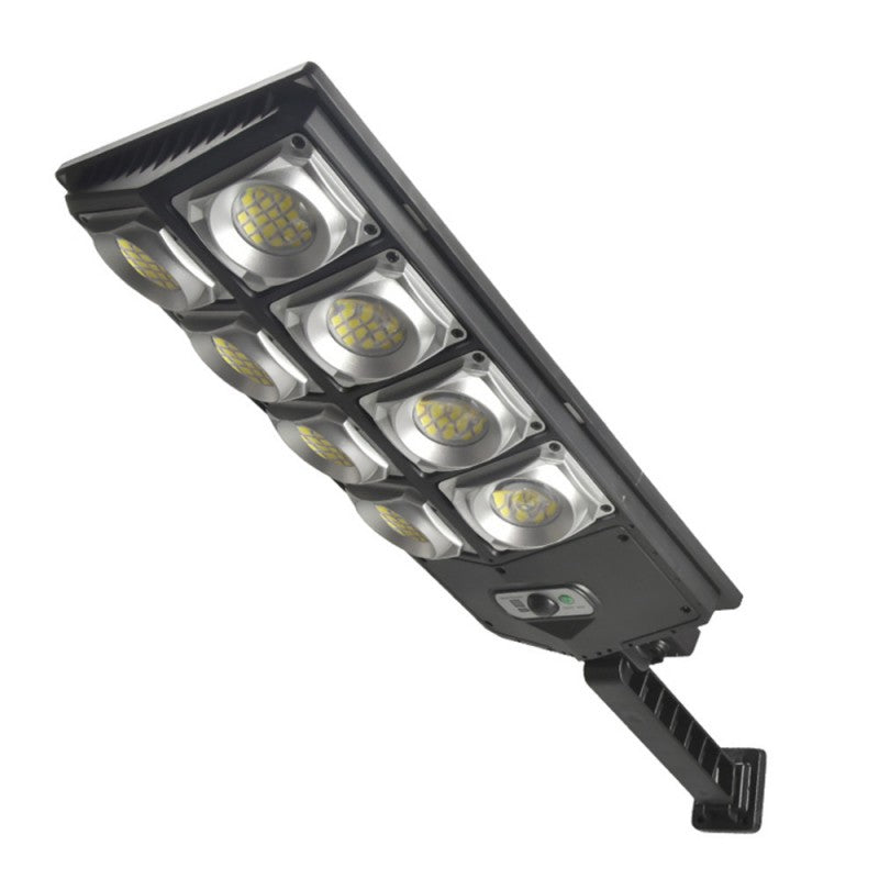 Lampa Exterior Solara, 8casete LED, 80W, IP65, Senzori Lumina/Miscare, Telecomanda, 3000mah, W789A-4