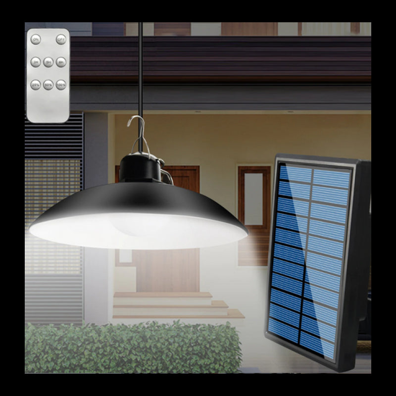 Lampa Solara IP65, 400lm, Telecomanda, Panou Solar fixare in pamant/perete/copac, 2200mah, lumina alb rece XF-707