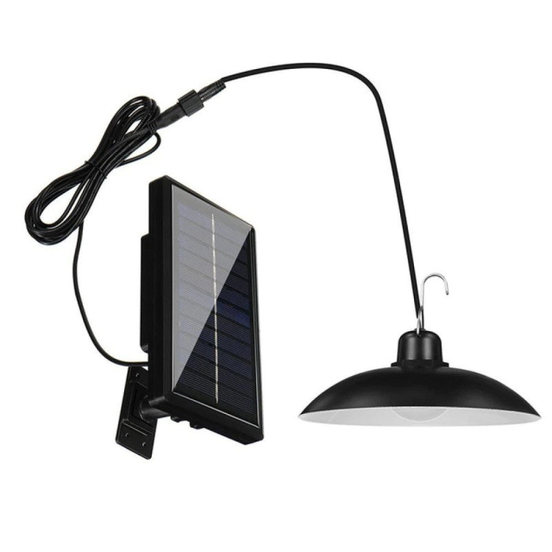 Lampa Solara IP65, 400lm, Telecomanda, Panou Solar fixare in pamant/perete/copac, 2200mah, lumina alb rece XF-707