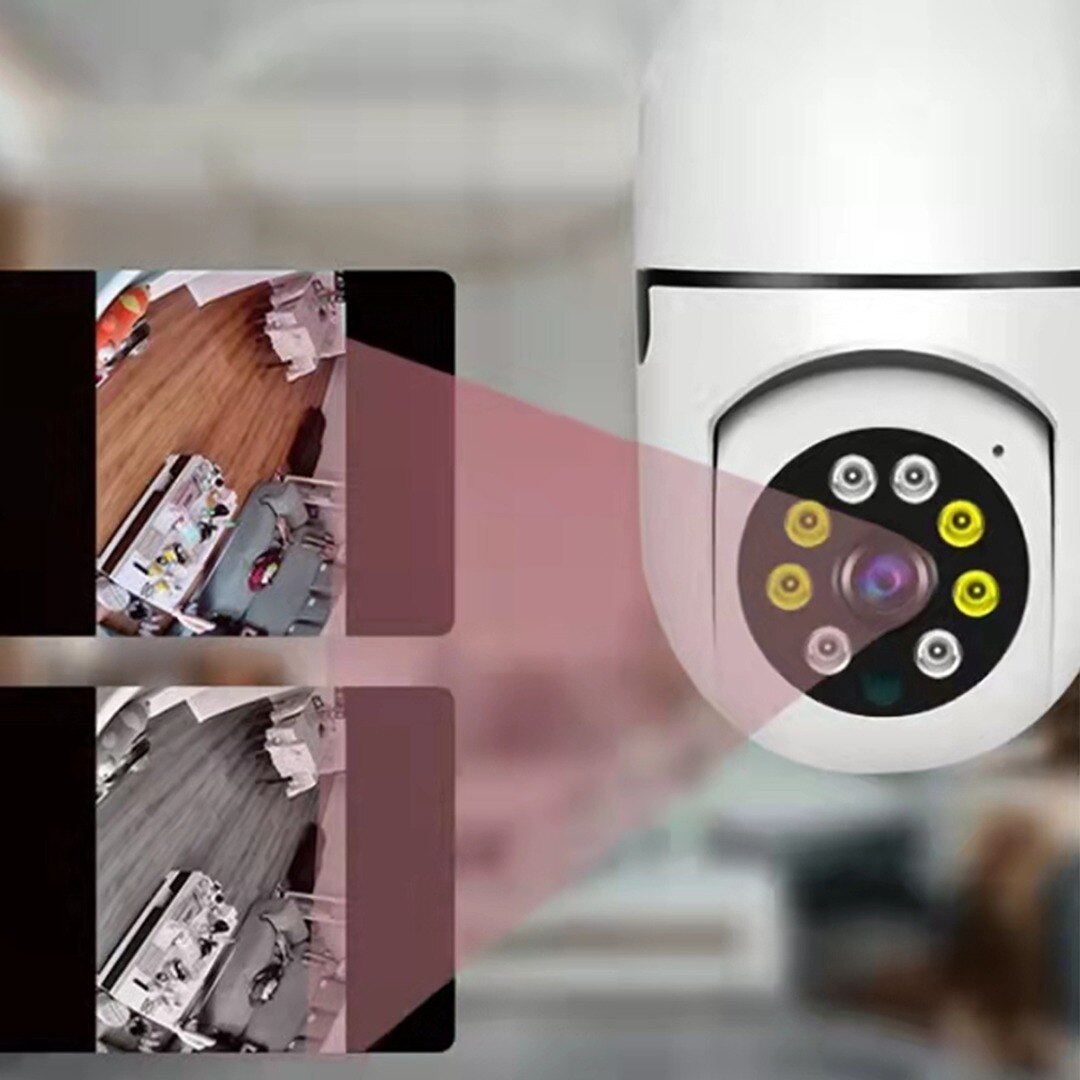 Camera WiFi Jortan de supraveghere pentru copii, 200W, Smart 360°, Urmarire Automata, Alb