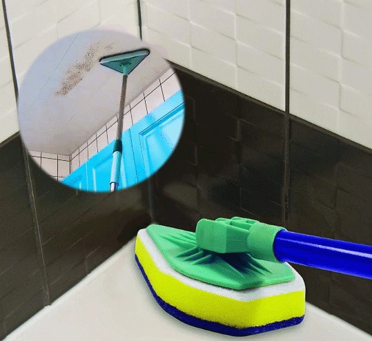 Mop Telescopic pentru curatarea locurilor greu accesibile, 3 rezerve incluse