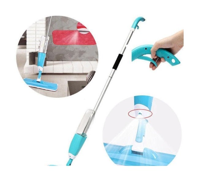 Mop Spray cu rezervor incorporat, 600 ml, cu laveta absorbanta din microfibra