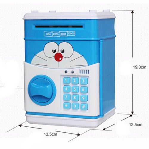 Pusculita interactiva pentru copii cu functie de seif si cod pin