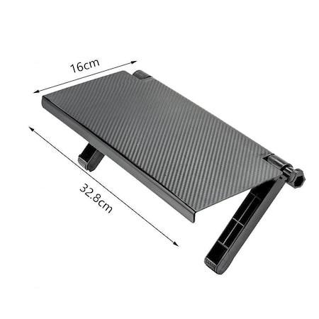Raft reglabil pentru Monitor sau Televizor plat, 33x16cm, negru