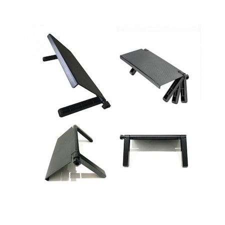 Raft reglabil pentru Monitor sau Televizor plat, 33x16cm, negru