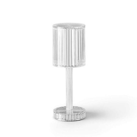 Veioza Rose Diamond acrilica, LED, RGB, pentru dormitor, restaurant, birou, cu telecomanda