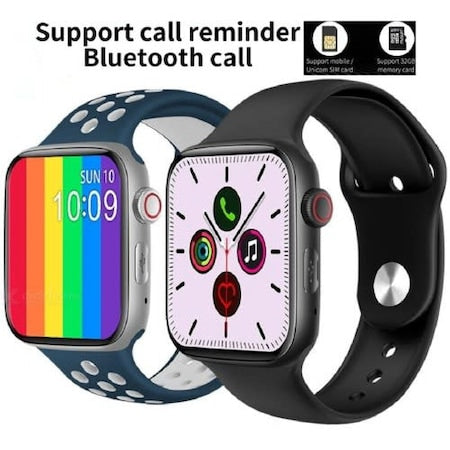 Ceas Smartwatch Andowl G1 Black Sport Band, SIM card, negru