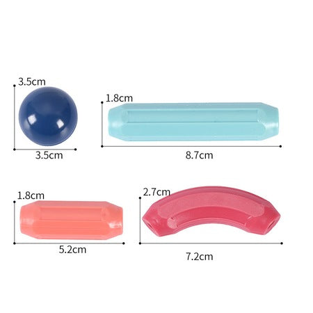 Set magnetic de constructie cu 26 de piese, educativ, pentru copii, +3 ani