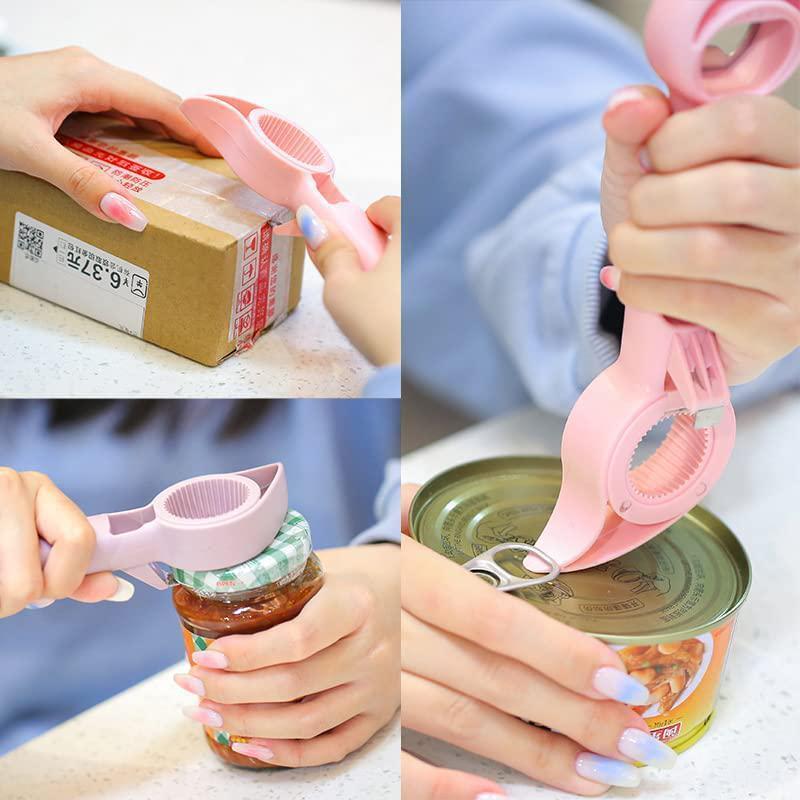 Unealta multifunctionala 4 in 1 pentru deschiderea sticlelor si conservelor