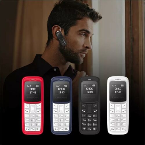 Mini telefon mobil, Dual SIM, OLED, 7 cm, 30 grame, 350mAh, BM30