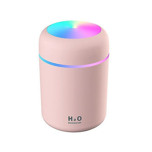 Difuzor aromaterapie H2O, lumini ambientale, portabil, 300 ml