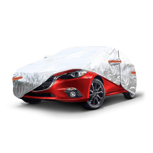 Prelata pentru Autoturisme, culoare argintie, marimea L (480 x 180 x 120cm)-0