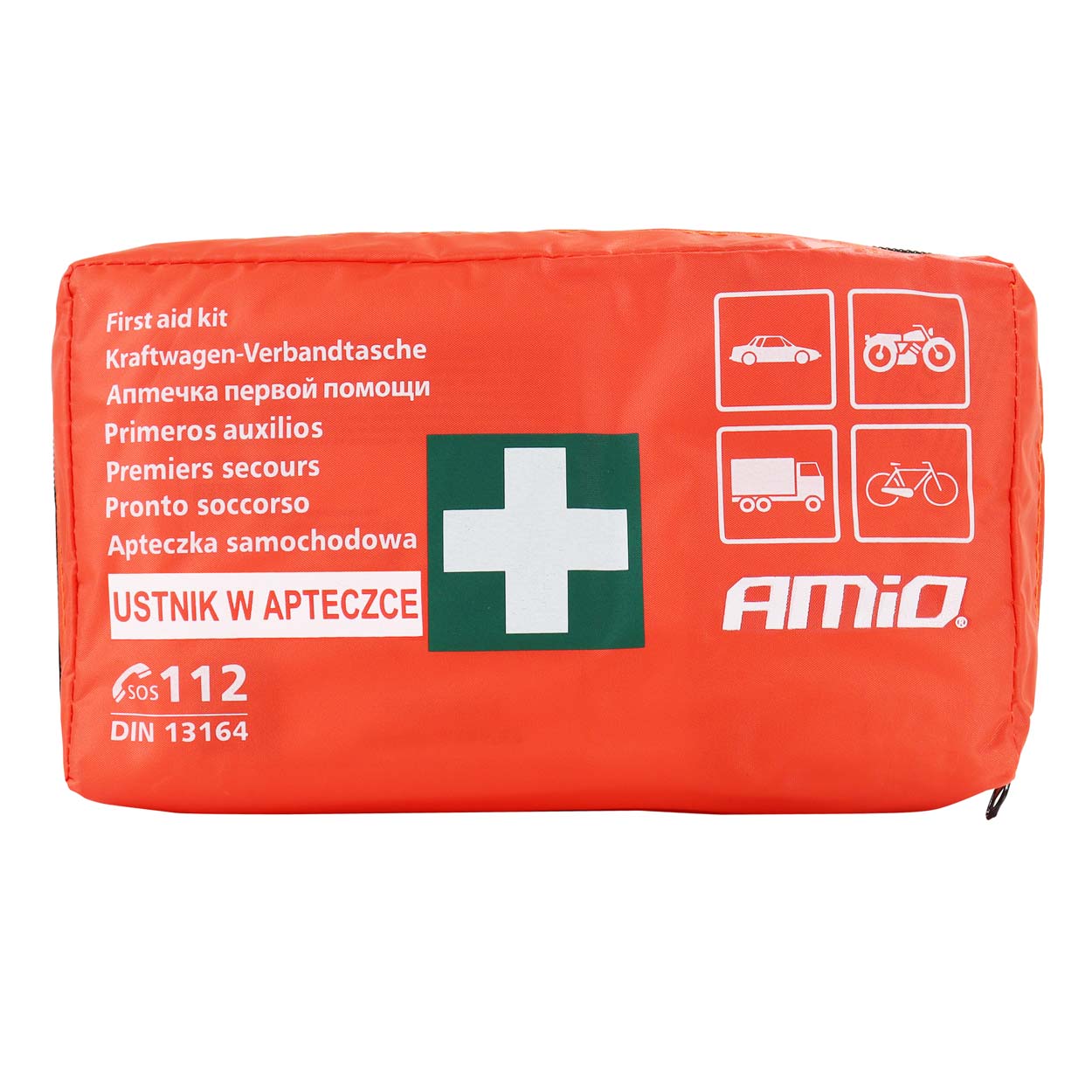 Trusa de prim ajutor auto, 17 piese, DIN 13164-1