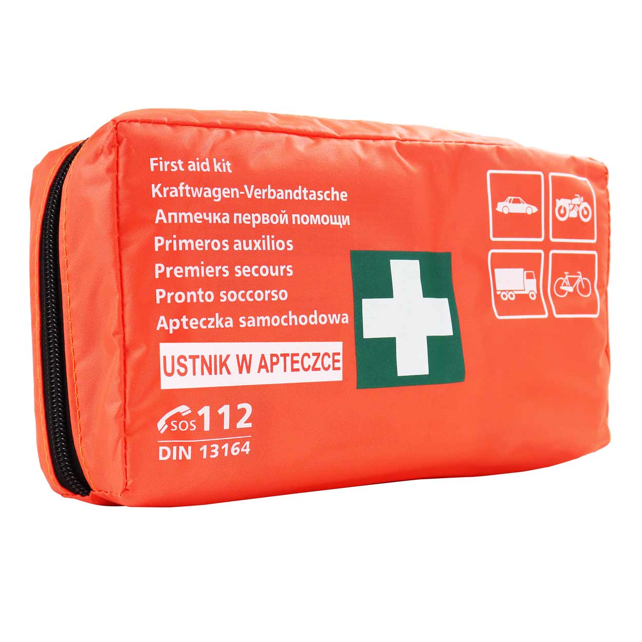 Trusa de prim ajutor auto, 17 piese, DIN 13164-0