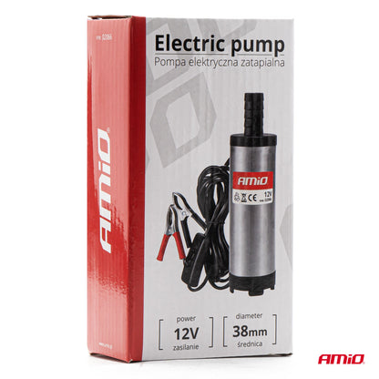 Pompa de motorina sumersibila, alimentare 12V, diametru 38mm-5