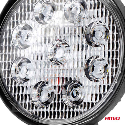 Proiector LED pentru Off-Road, ATV, SSV,  culoare 6500K, LED FLOOD, 27W, tensiune 9 - 36V, diametru Ø110 mm-4