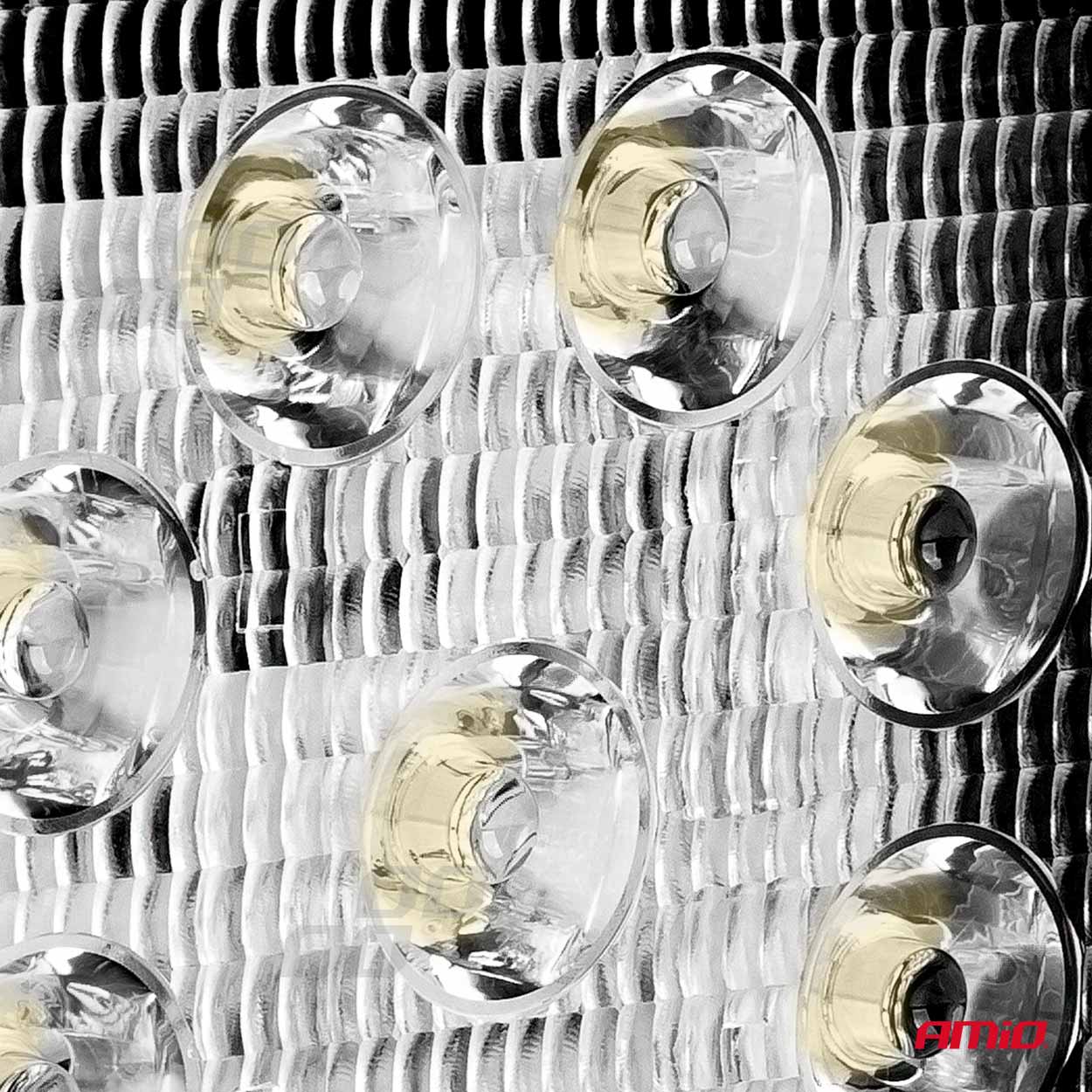 Proiector LED pentru Off-Road, ATV, SSV,  culoare 6500K, LED FLOOD,, tensiune 9 - 36V, dimensiune, 110 x 110 mm-3