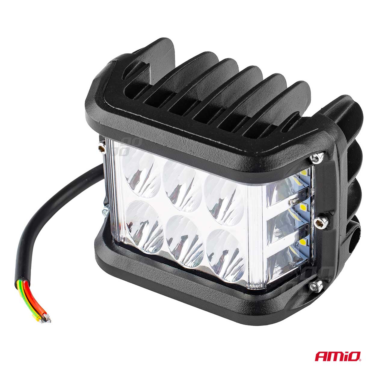 Proiector LED pentru Off-Road, ATV, SSV,  culoare 6500K, cu doua functii, tensiune 9 - 36V, dimensiune, 110 x 75 mm-6