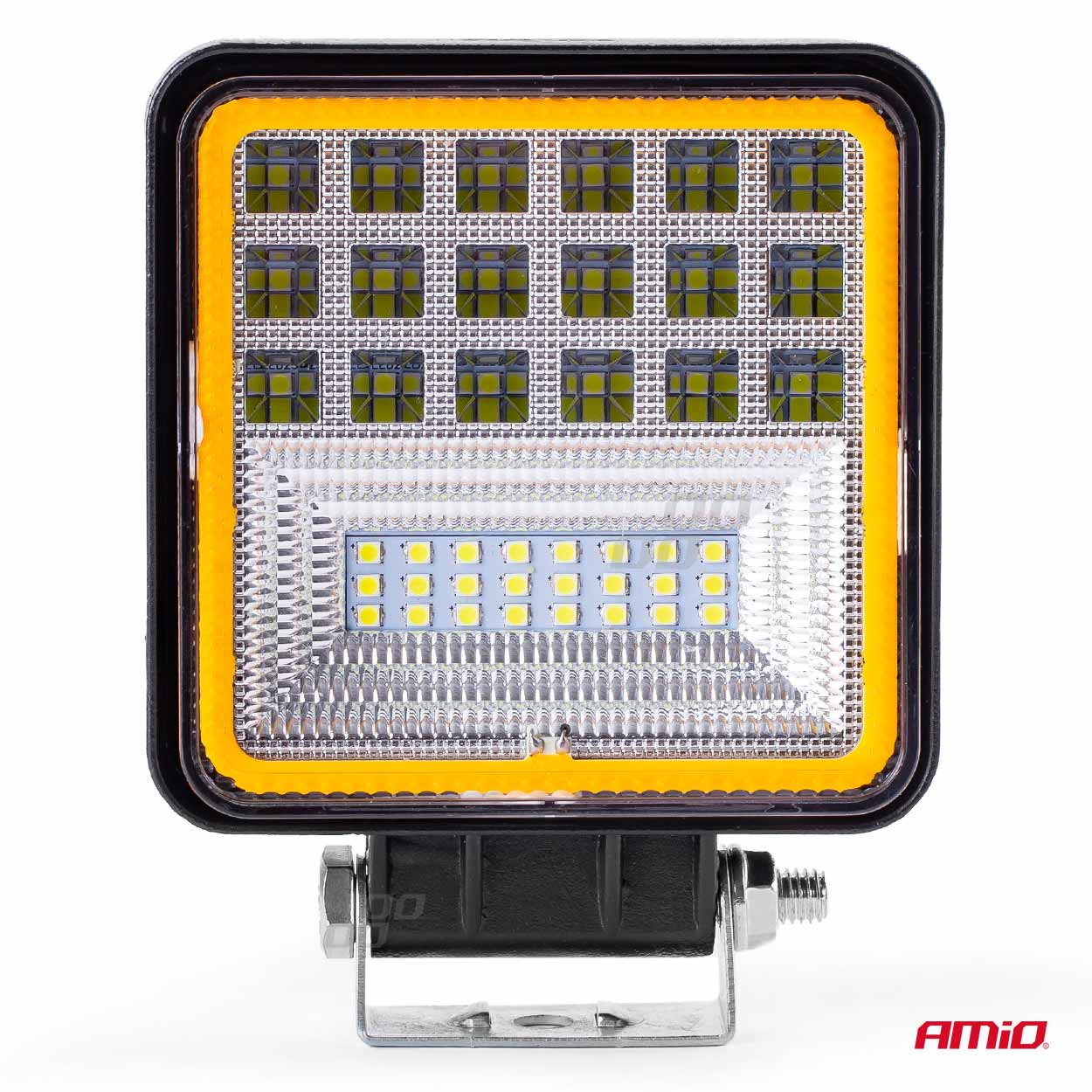 Proiector LED pentru Off-Road, ATV, SSV, cu functie de semnalizare, culoare 6500K, 3360 lm, tensiune 9 - 36V, dimensiuni 110 x 110 mm-4