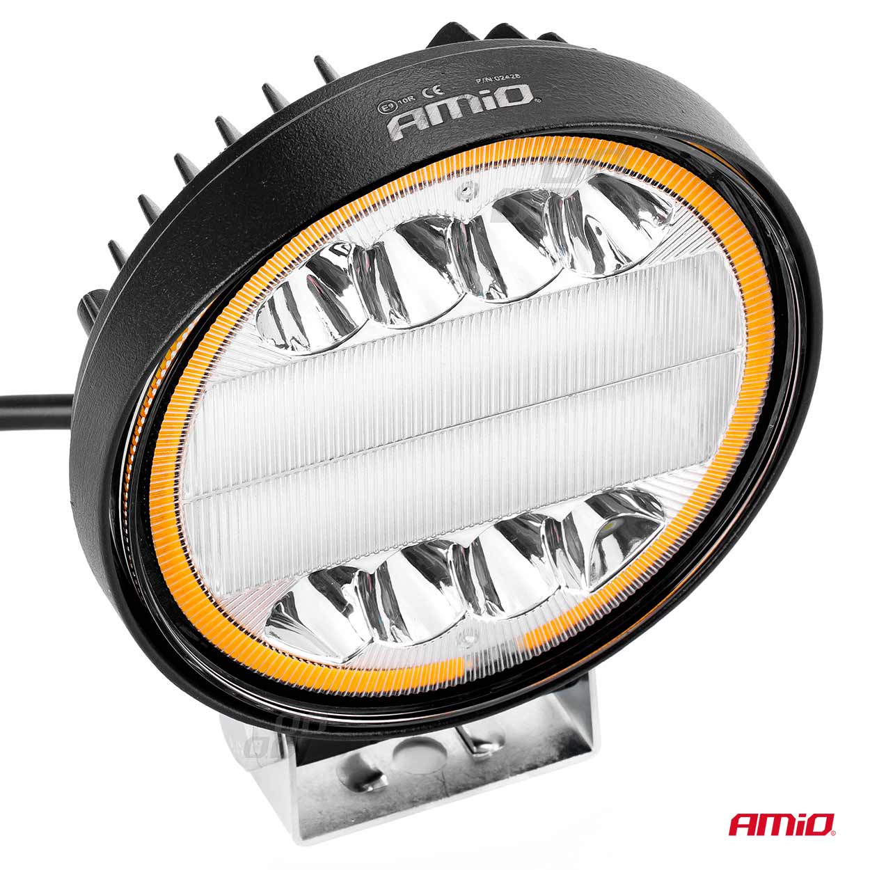 Proiector LED pentru Off-Road, ATV, SSV, cu functie de semnalizare, culoare 6500K, 3360 lm, tensiune 9 - 36V, diametru Ø110 mm-3