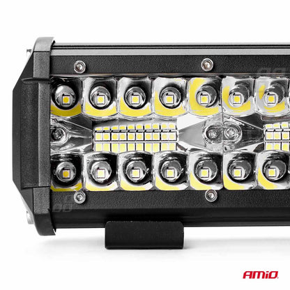 Proiector LED pentru Off-Road, ATV, SSV, culoare 6500K, 6400 lm, tensiune 9 - 36V, dimensiuni 300 x 74 mm-4