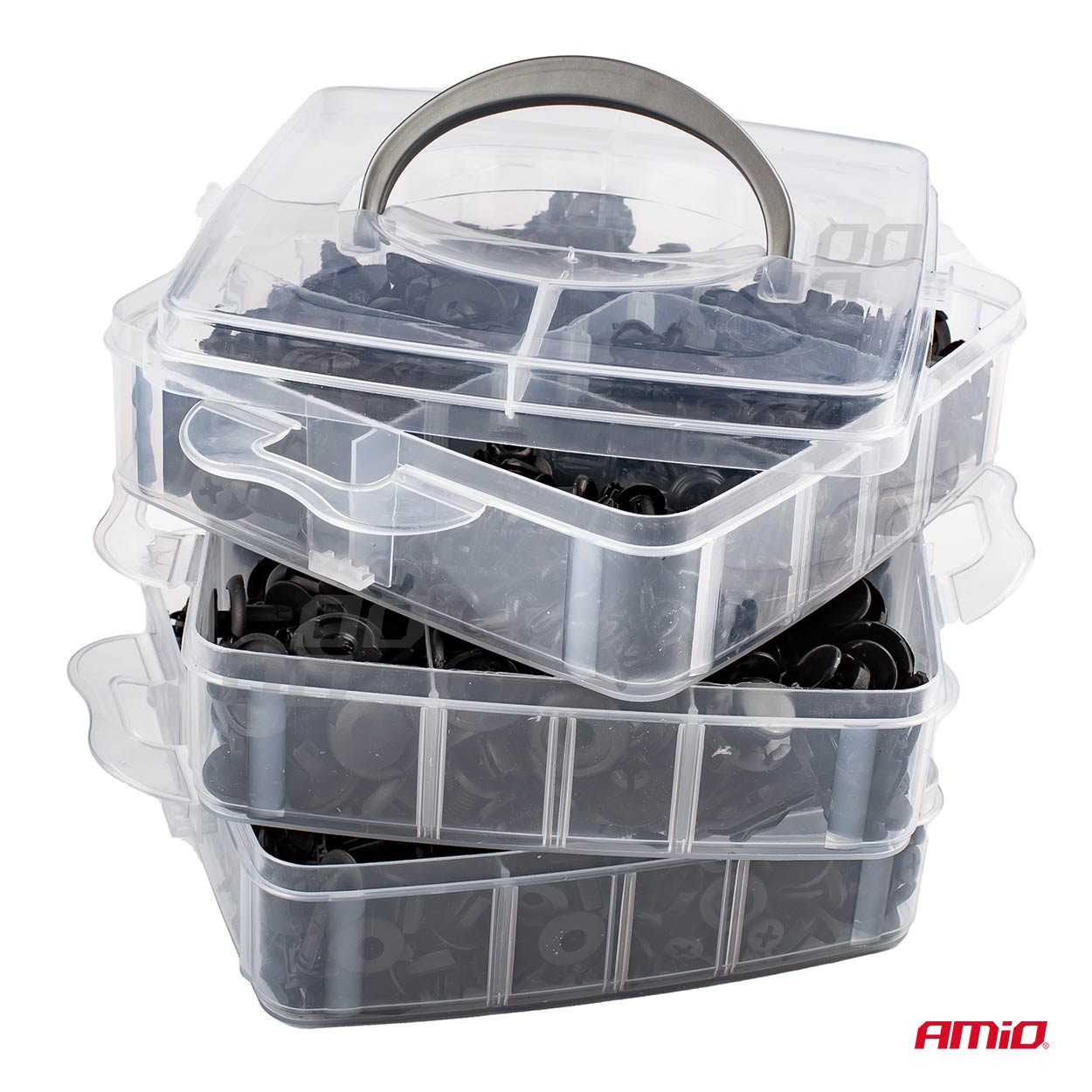 Set cleme - clipsuri reconditionare auto, 620 piese, diferite modele-1