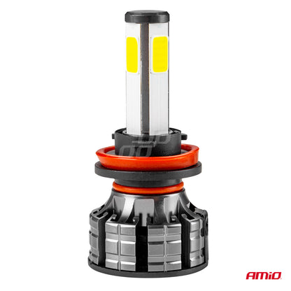 Instalatie LED COB 2Side AMiO, compatibil H9, H9, H11, destinat competitiilor auto sau off-road-1