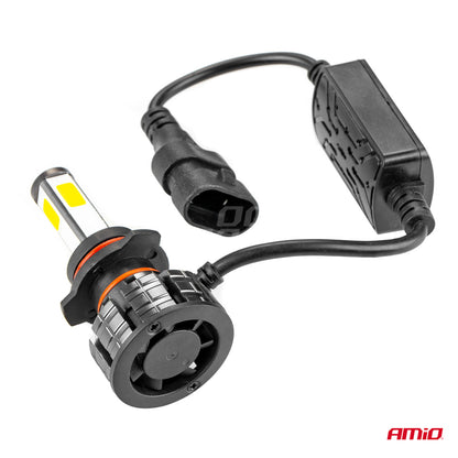 Instalatie LED COB 2Side AMiO, compatibil HB4, destinat competitiilor auto sau off-road-5