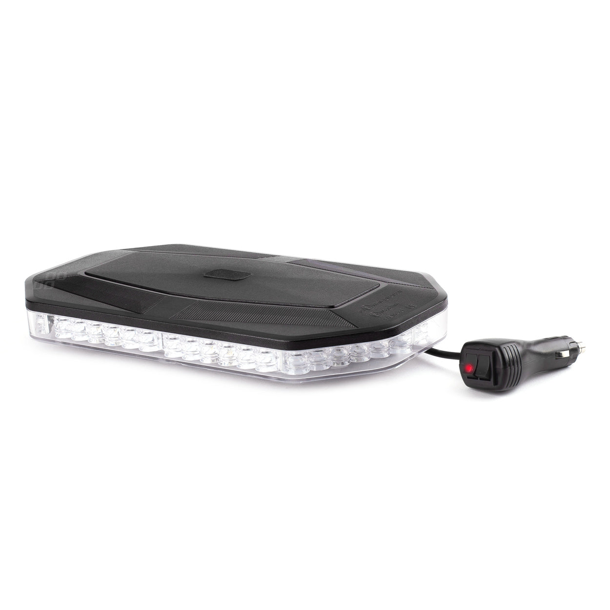 Rampa luminoasa girofar, culoare Orange, alimentare 12/24V, 48 LED-uri, protectie IP56, montaj cu magnet-2