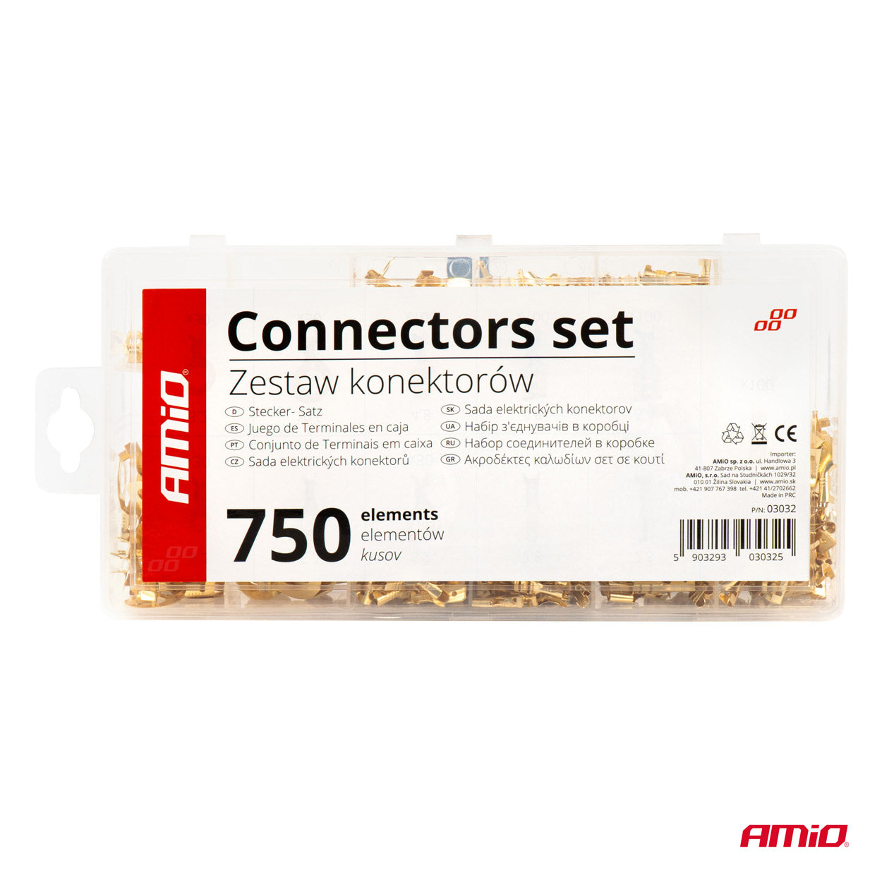 Set 750 conectori terminali pentru circuite electrice-4