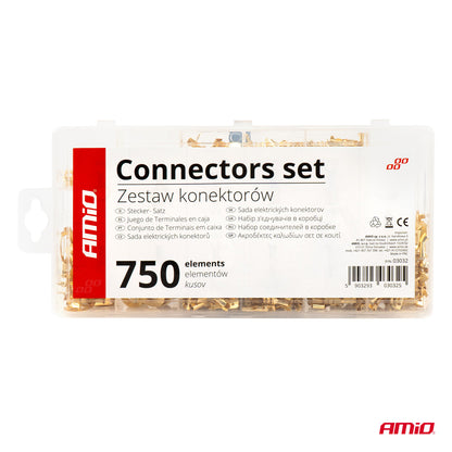 Set 750 conectori terminali pentru circuite electrice-4