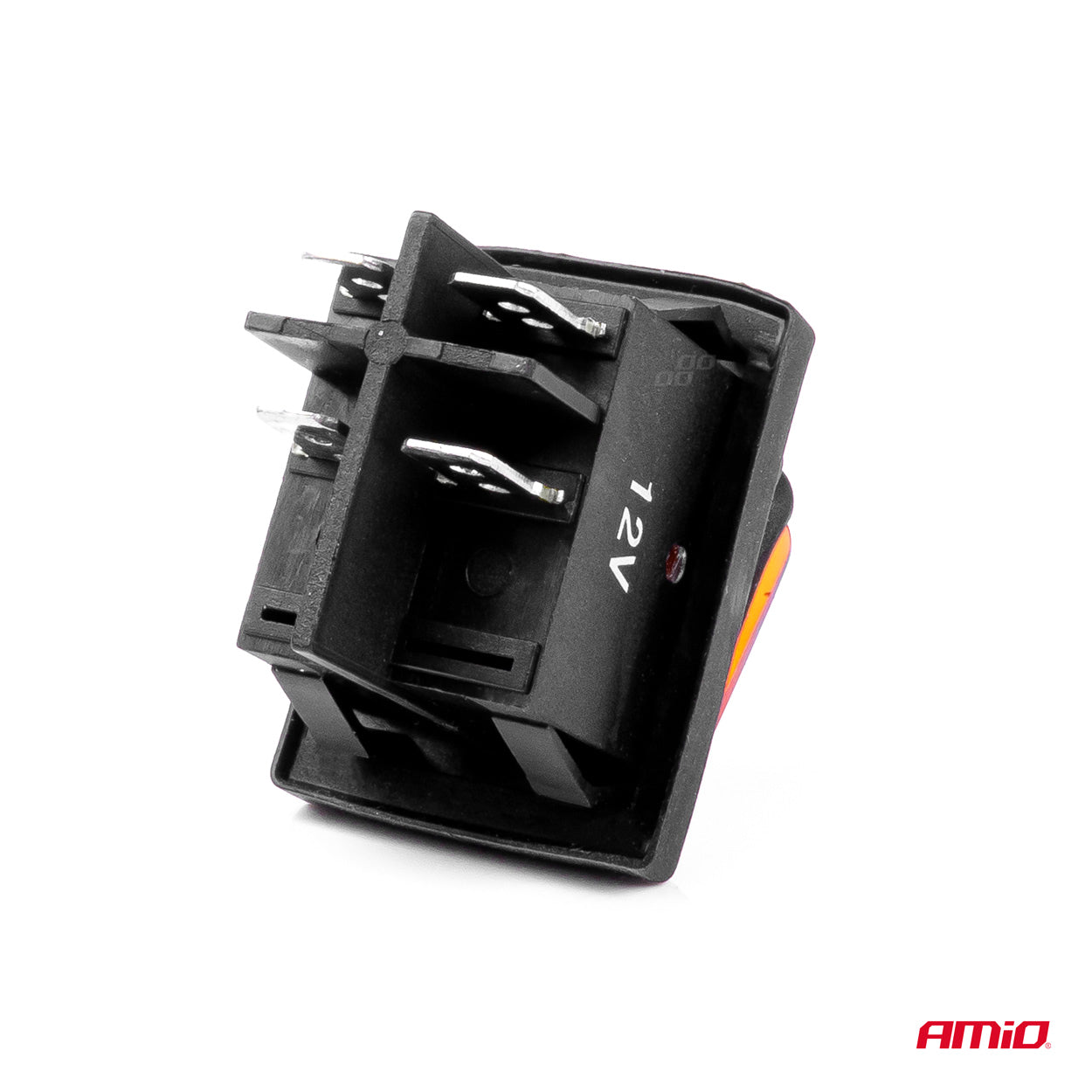 Intrerupator On/Off, 12/24V, dreptunghiular, waterproof, iluminat culoare Galben, destinatie auto, utilitare, Off-Road, ATV, SSV, QUAD-3