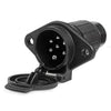 Priza remorca cu 7 PIN, Tip N, tensiune 24V, destinatie TIR, Camion-0