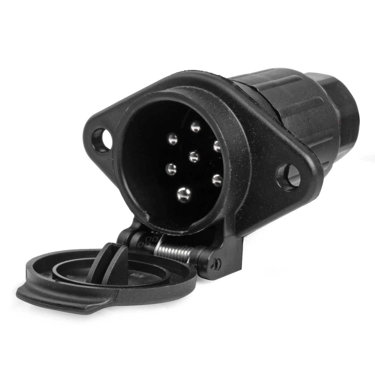 Priza remorca cu 7 PIN, Tip N, tensiune 24V, destinatie TIR, Camion-0
