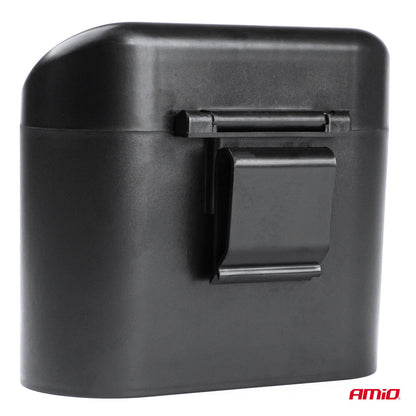 Cos de gunoi suplimentar pentru autoturisme, dimensiuni 17 x 9 x 9 cm, culoare Neagra-2
