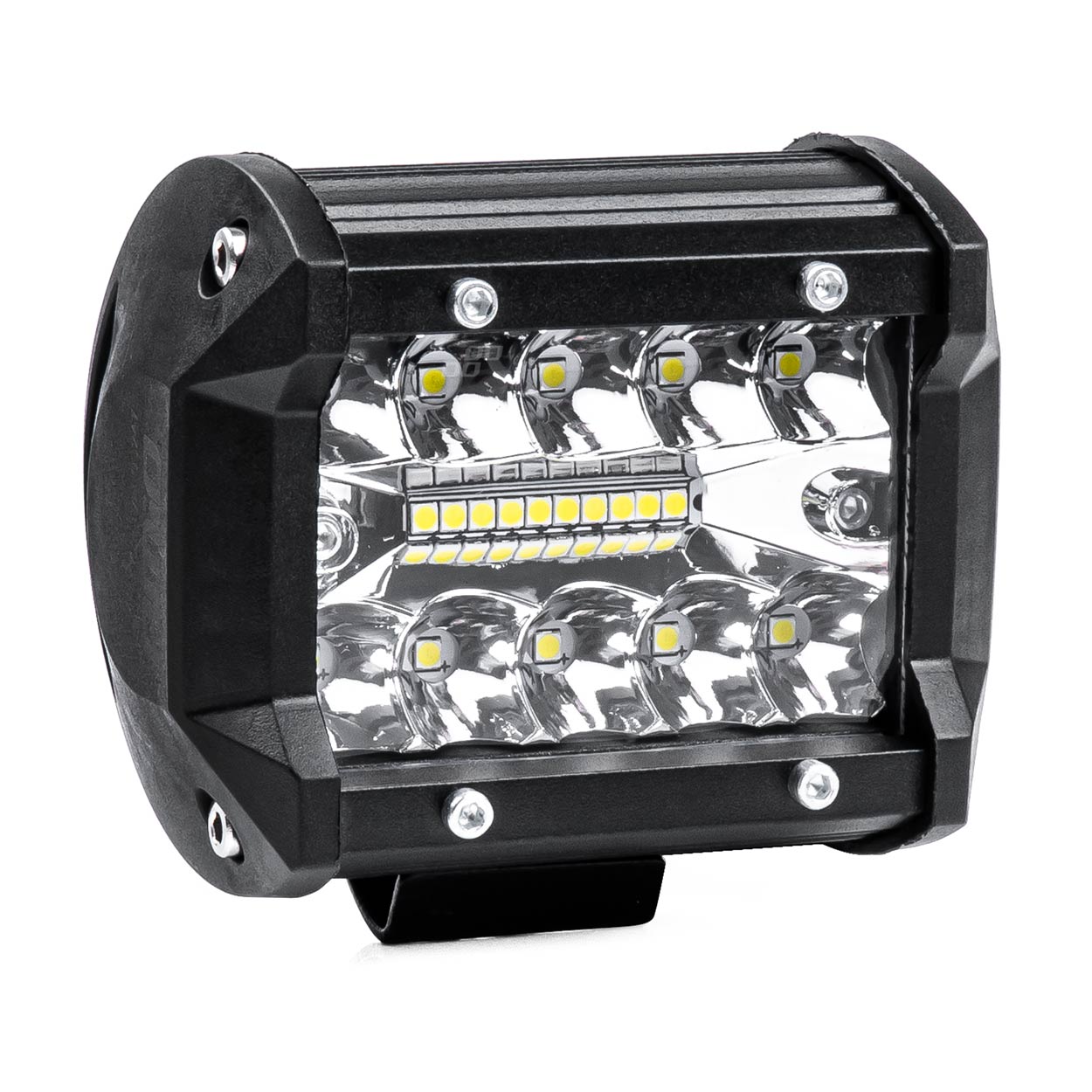 Proiector LED pentru Off-Road, ATV, SSV, putere 60W, culoare 6500K, tensiune 9-36V, dimensiuni 95 x 74 x 55 mm-0