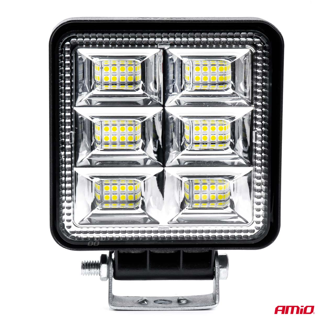 Proiector LED pentru Off-Road, ATV, SSV, putere 144W, culoare 6500K, tensiune 9-36V, dimensiuni 110 x 110 x 35 mm-2