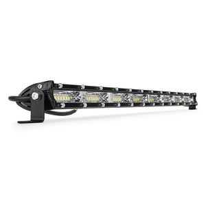 Proiector LED BAR model "SLIM" pentru Off-Road, ATV, SSV, putere 216W, culoare 6500K, tensiune 9-36V, dimensiuni 650 x 27 x 43 mm-0