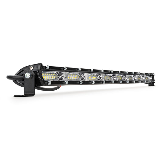 Proiector LED BAR model "SLIM" pentru Off-Road, ATV, SSV, putere 216W, culoare 6500K, tensiune 9-36V, dimensiuni 650 x 27 x 43 mm-0