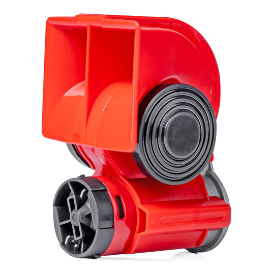 Claxon Bitonal Profesional cu compresor incorporat, model "Extra Loud" pana la 118 dB, tensiune alimentare 12V-0