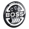 Lampa Suplimentara LED pentru Vehicule Off-Road, ATV, SSV, cu inscriptie "BOSS" si functii_ Faza Lunga, Faza Scurta, Semnalizare, Pozitie, tensiune alimentare 9 - 36V, diametru Ø170 mm-0